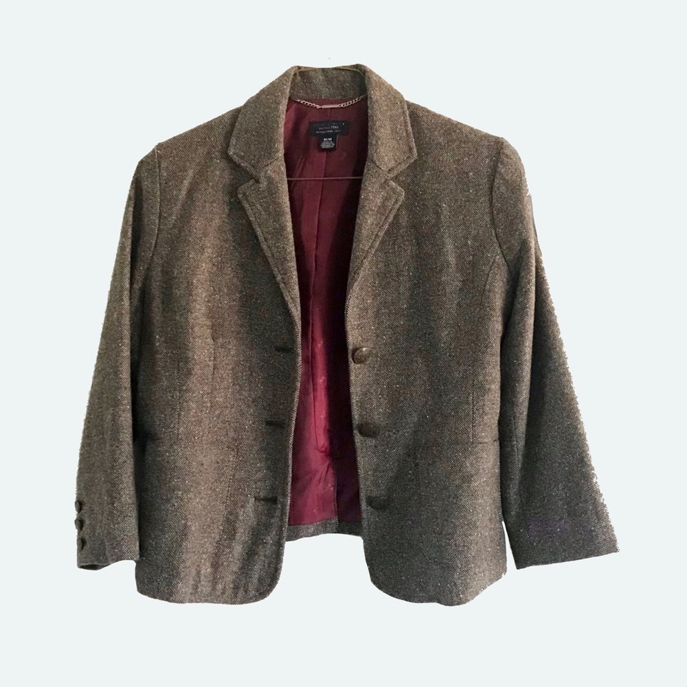 Wool Tweed Blazer